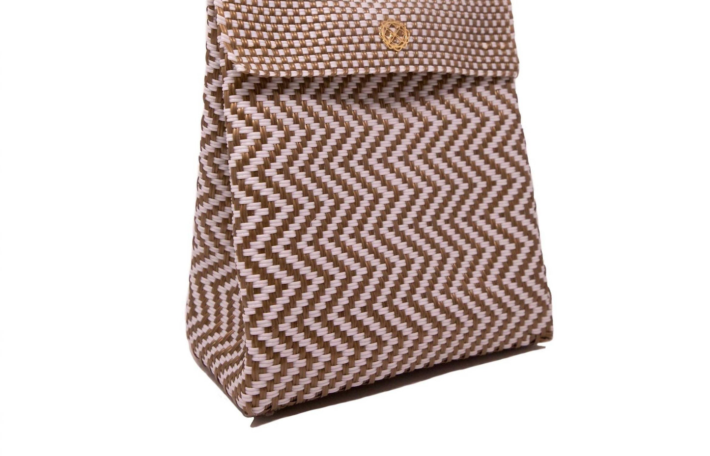Women's Small Handmade Chevron Backpack