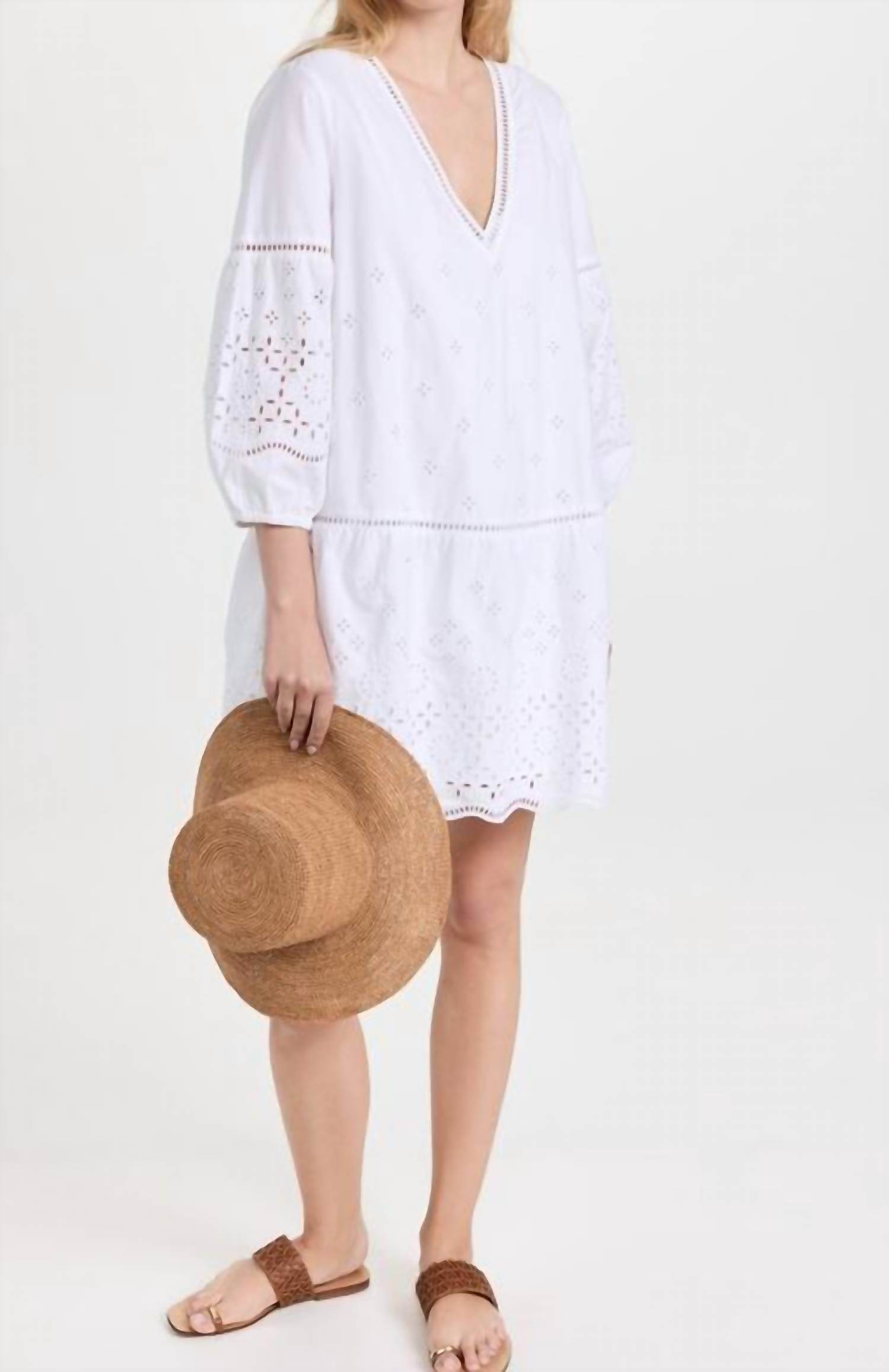 Club Monaco - Eyelet Mini Dress - Rack Hunt
