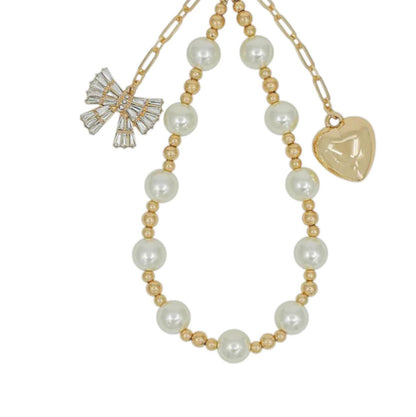 Heart Luxe Phone Wristlet