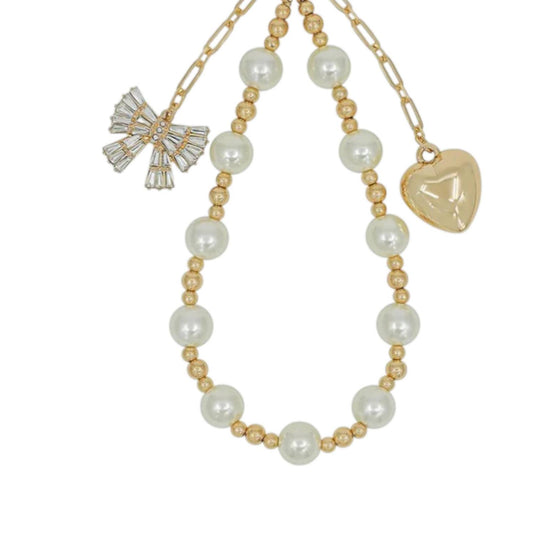 Heart Luxe Phone Wristlet