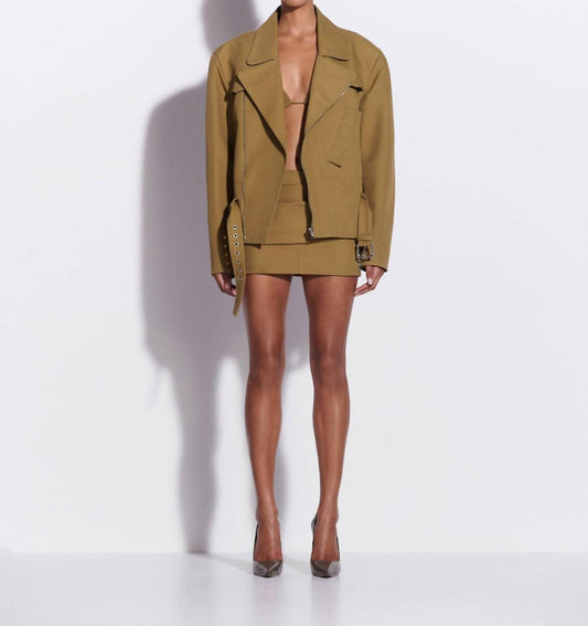 Low Rise Mini Skirt