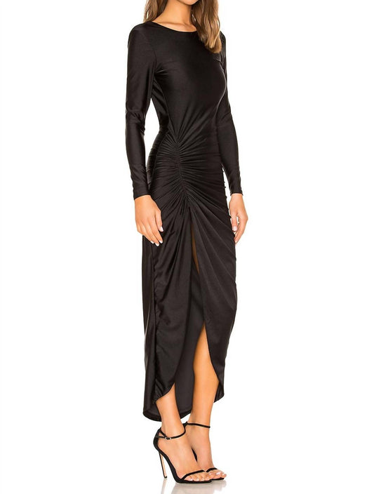 Sarah Ruched Maxi Dress