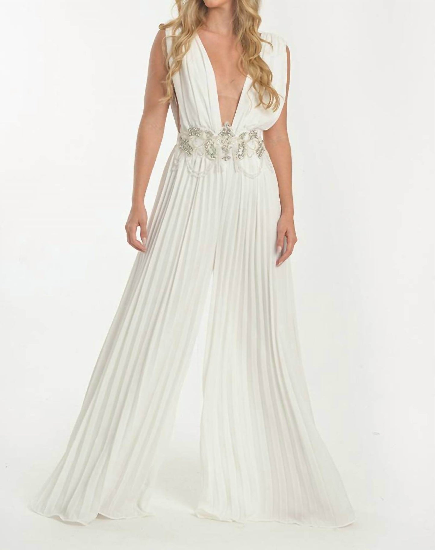 Steffany Milano - Radiate Elegance Jumpsuit - Rack Hunt -