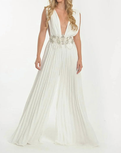 Steffany Milano - Radiate Elegance Jumpsuit - Rack Hunt