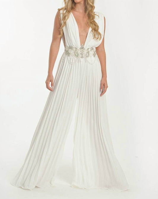 Steffany Milano - Radiate Elegance Jumpsuit - Rack Hunt -