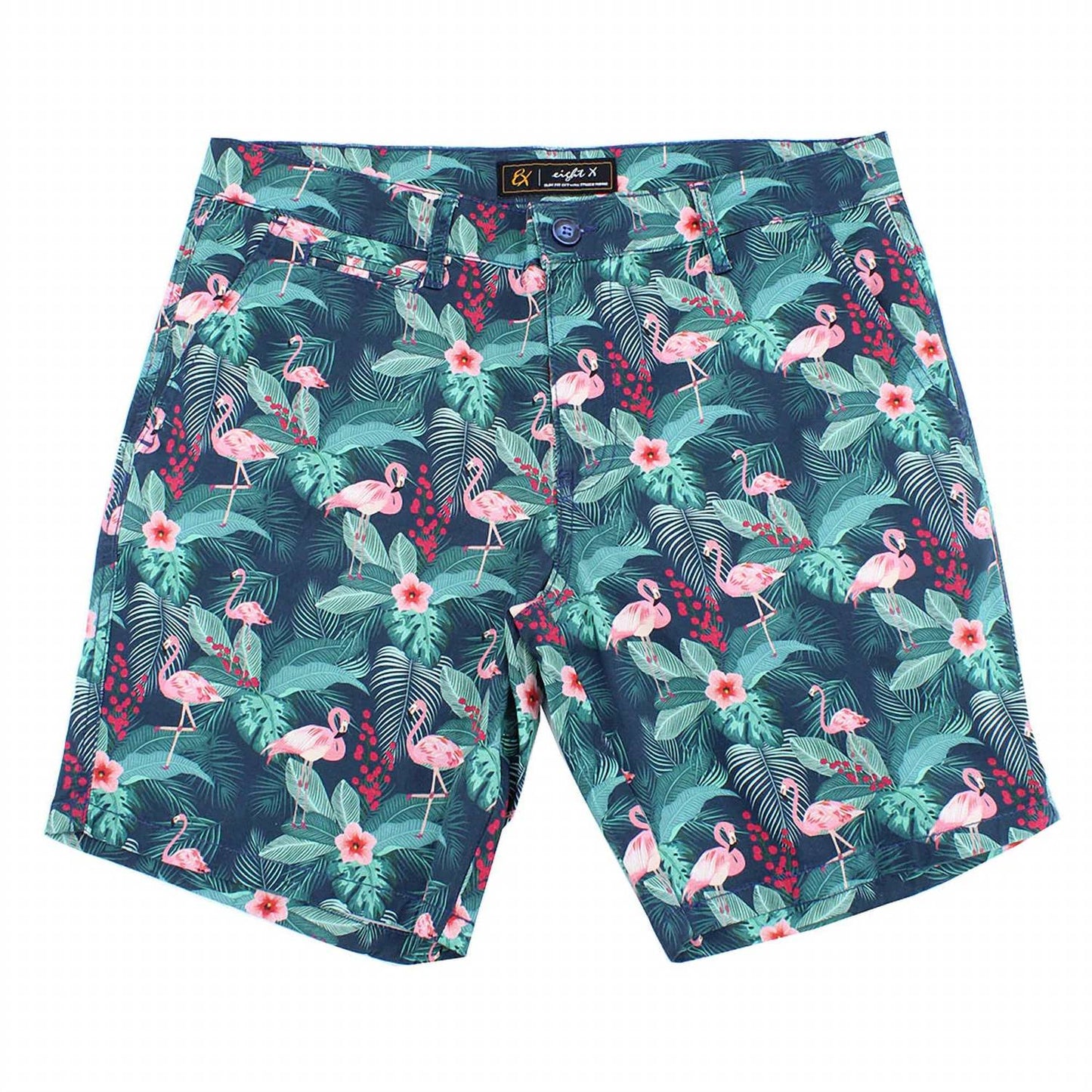 Men's Flamingo Print Shorts