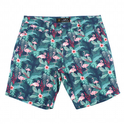 Men's Flamingo Print Shorts
