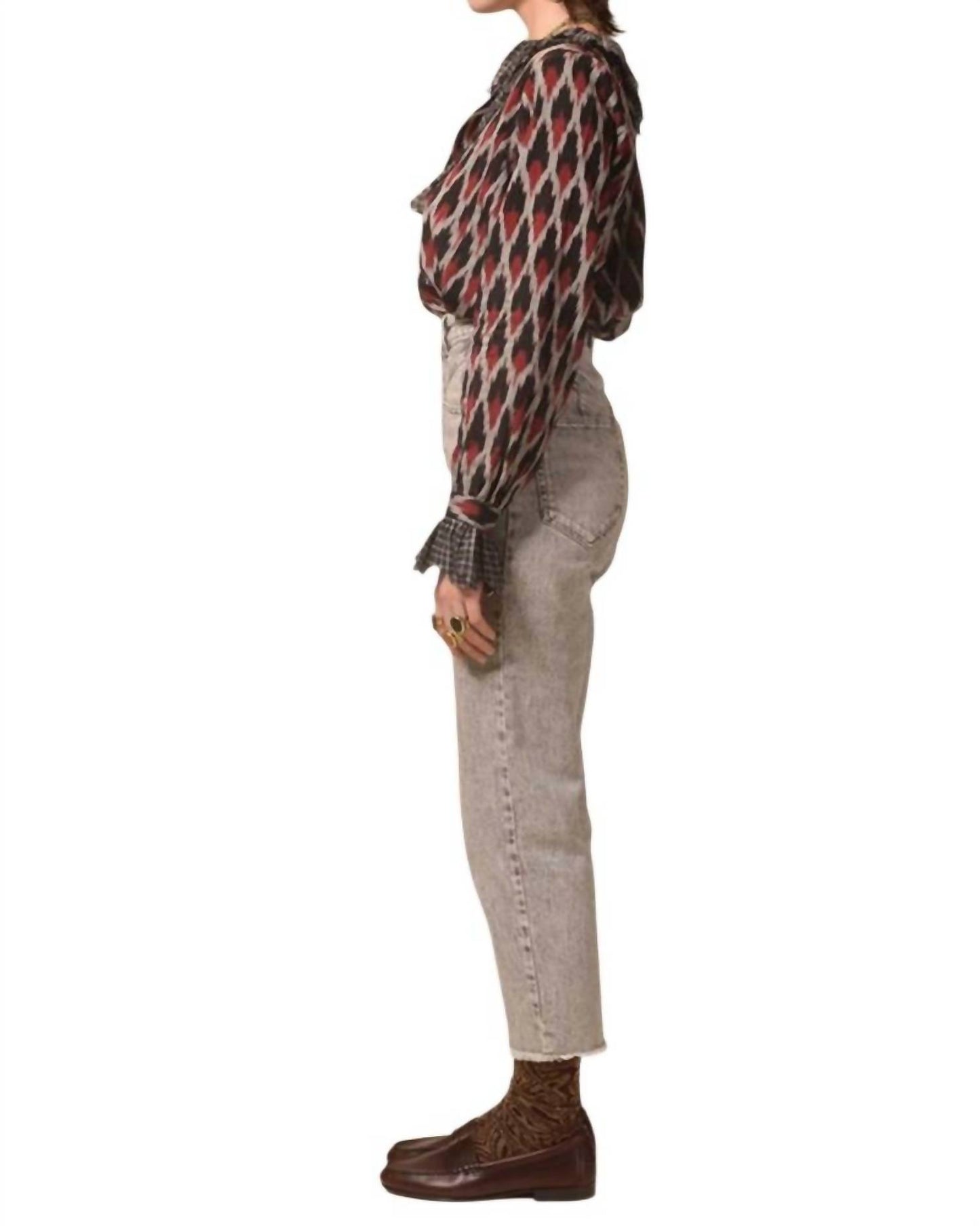 Namaste Long Sleeve Blouse