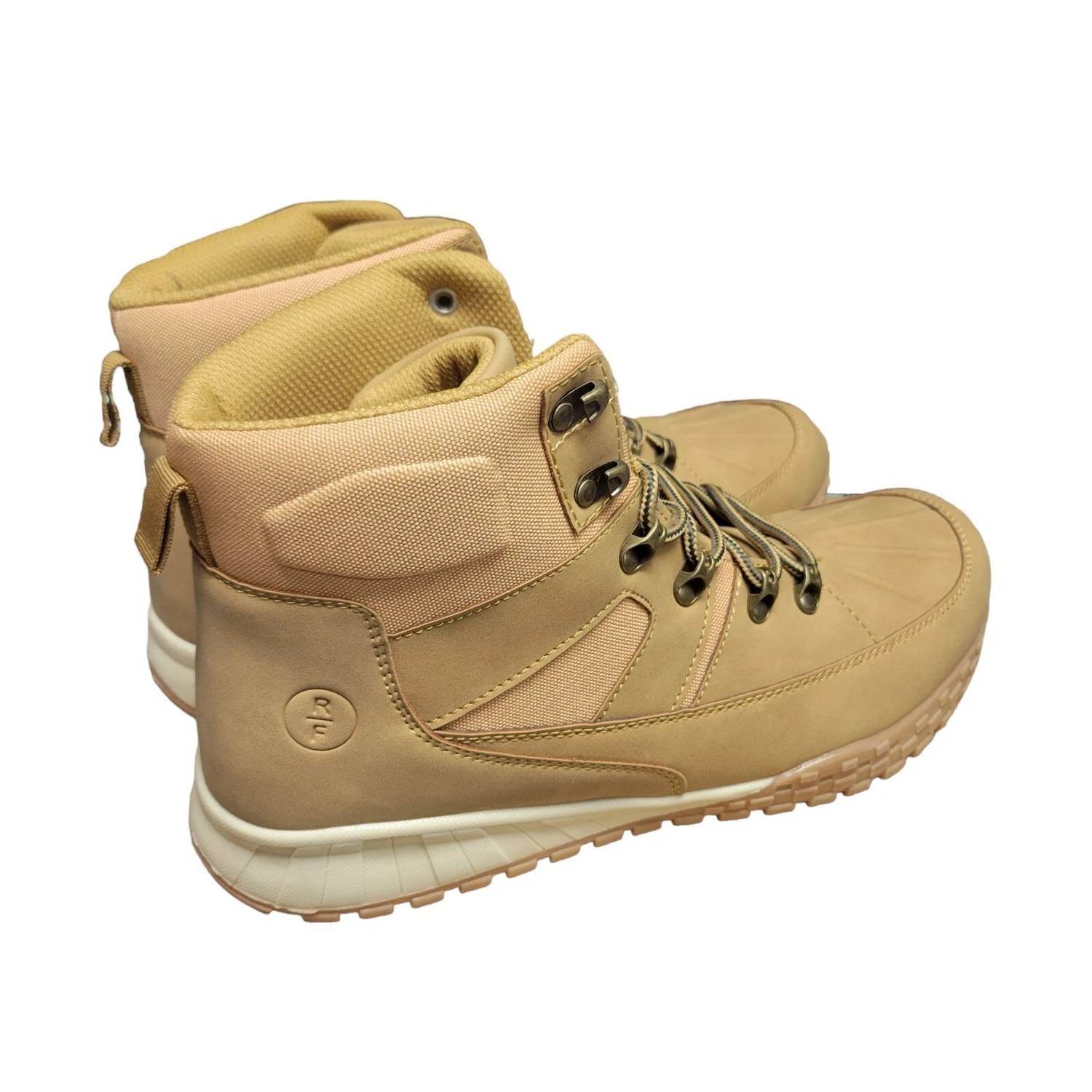 Reserved Footwear New York - Men's Faux Leather Lace-up Boot - Rack Hunt -