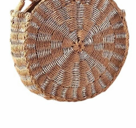 Merveille - Women's Straw Round Cross Body Bag - Rack Hunt