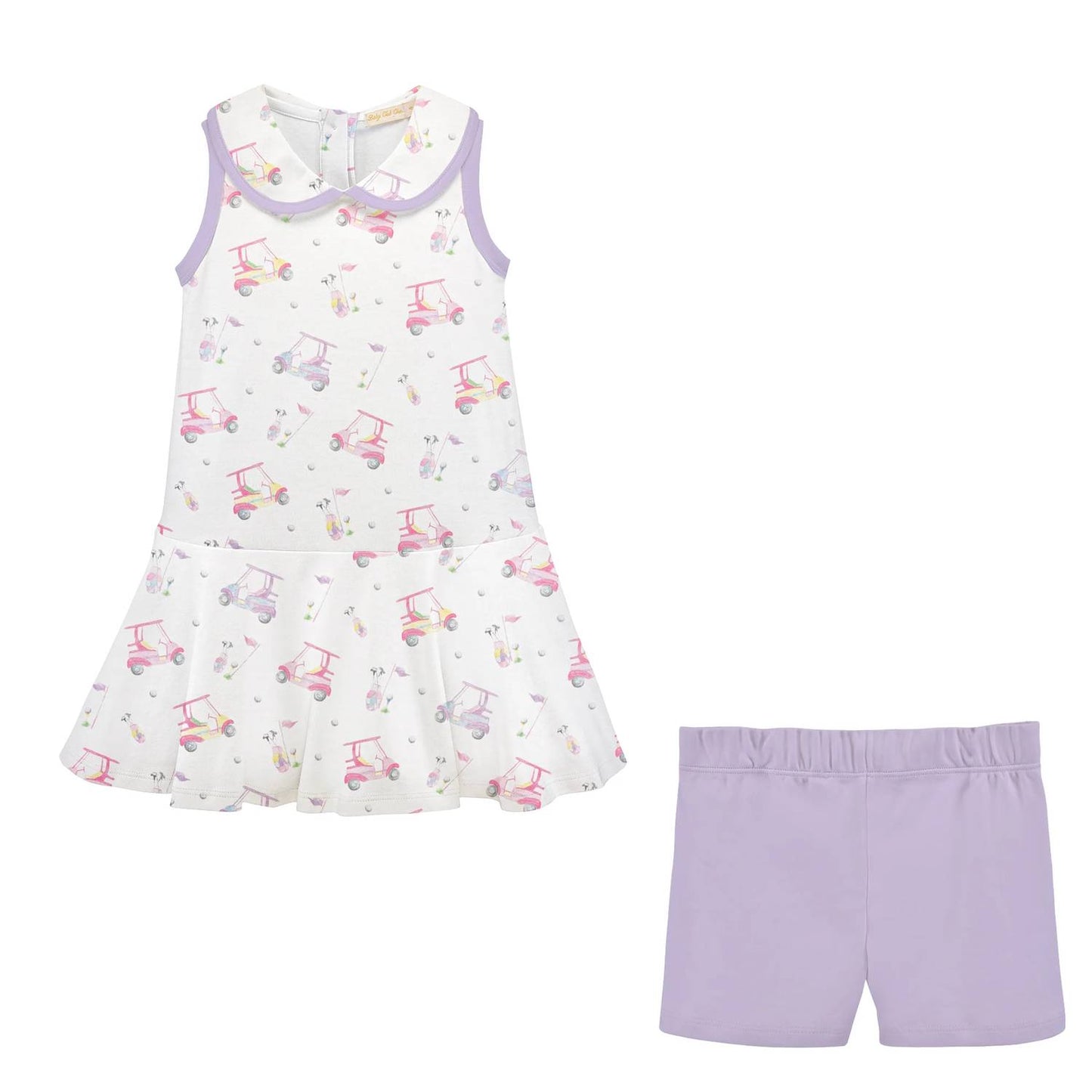 Girl's Golfing Grace Dress With Collar