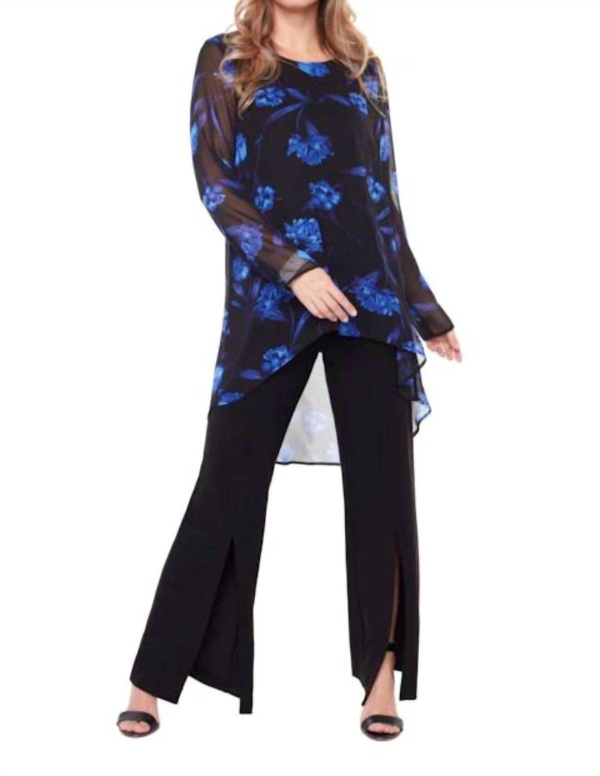 Woven Long Sleeve Tunic