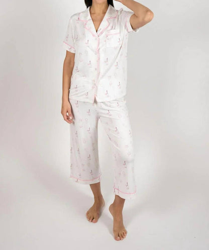 Jolene Cropped Pajama Set