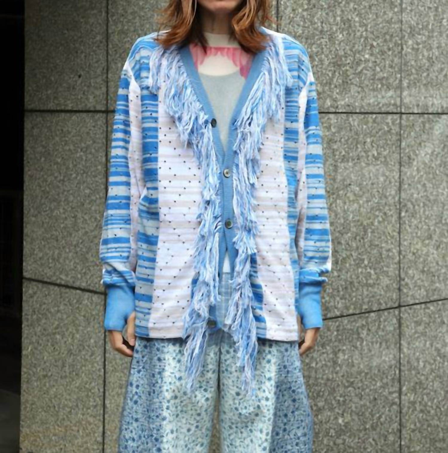 Cognomen - Cotton Fringe Cardigan - Rack Hunt -