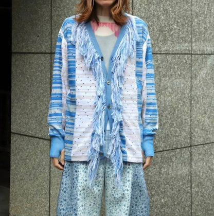 Cognomen - Cotton Fringe Cardigan - Rack Hunt