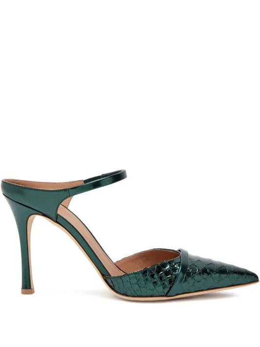 Malone Souliers - Women's Uma 90 Leather Mules - Rack Hunt