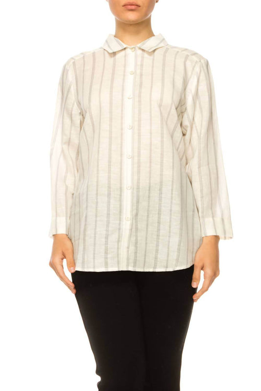 Hester & Orchard - Long Sleeve Button Down Top - Rack Hunt -