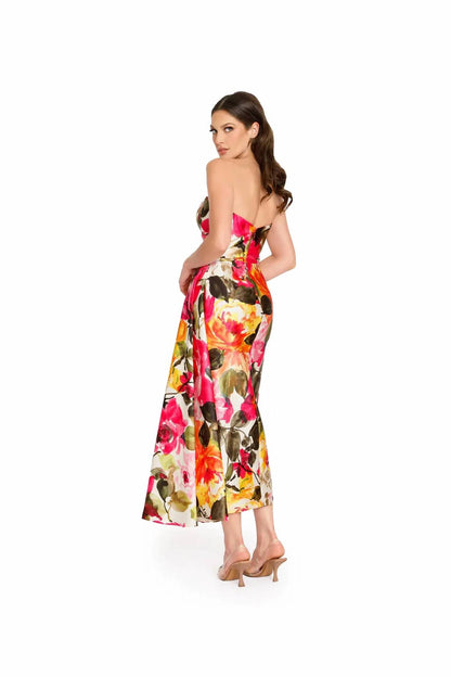 Strapless Evening Dress