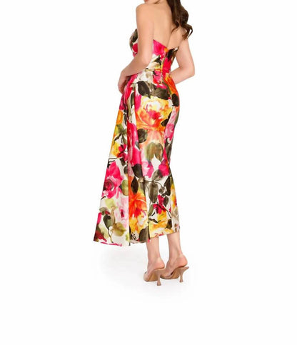 Strapless Evening Dress