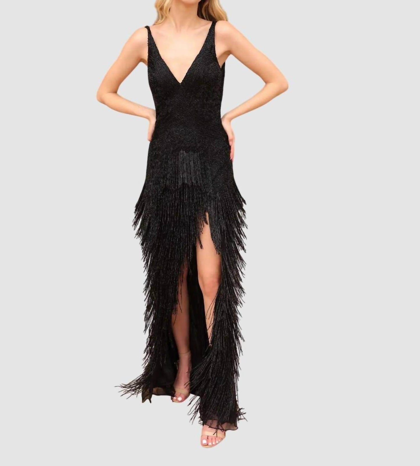 Primavera - Sequined Embellished Dress - Rack Hunt -