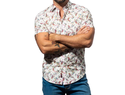 Vintage Blossom Short Sleeve Shirt