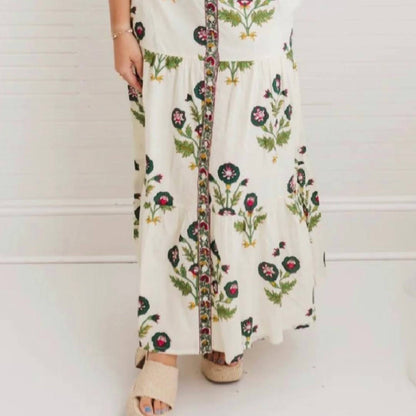 Camilla flounce skirt