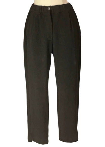 Women's Gathered Waist Large Back Pocket Pants