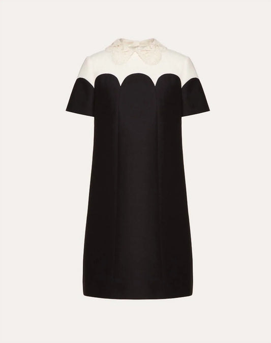 Valentino - Women's Embroidered Crepe Couture Dress - Rack Hunt