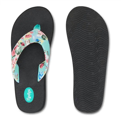 Floopi - Women's Isabella Yoga Mat Floral Flip Flop - Rack Hunt