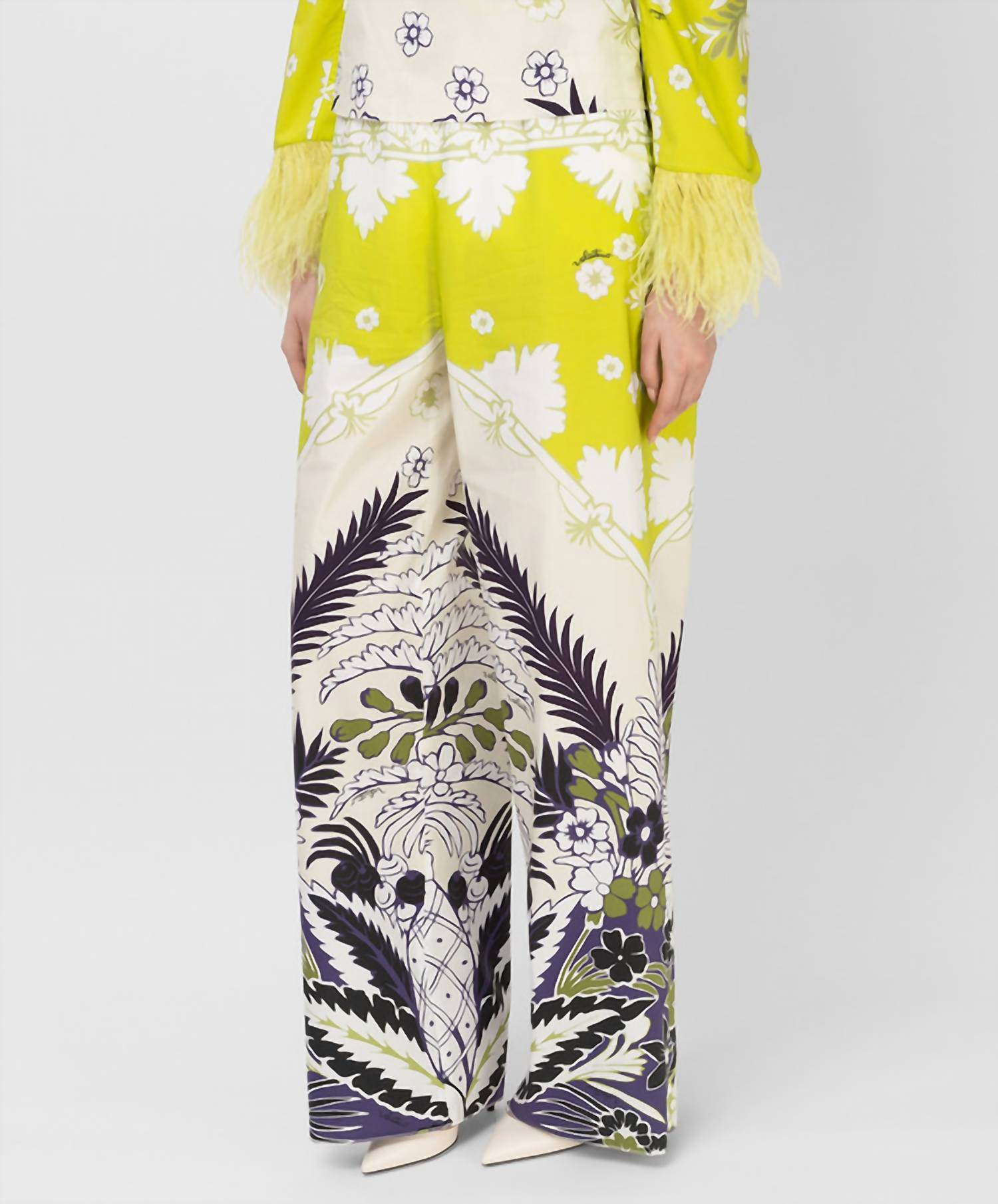 Valentino - Tropical World Arazzo Printed Pants - Rack Hunt