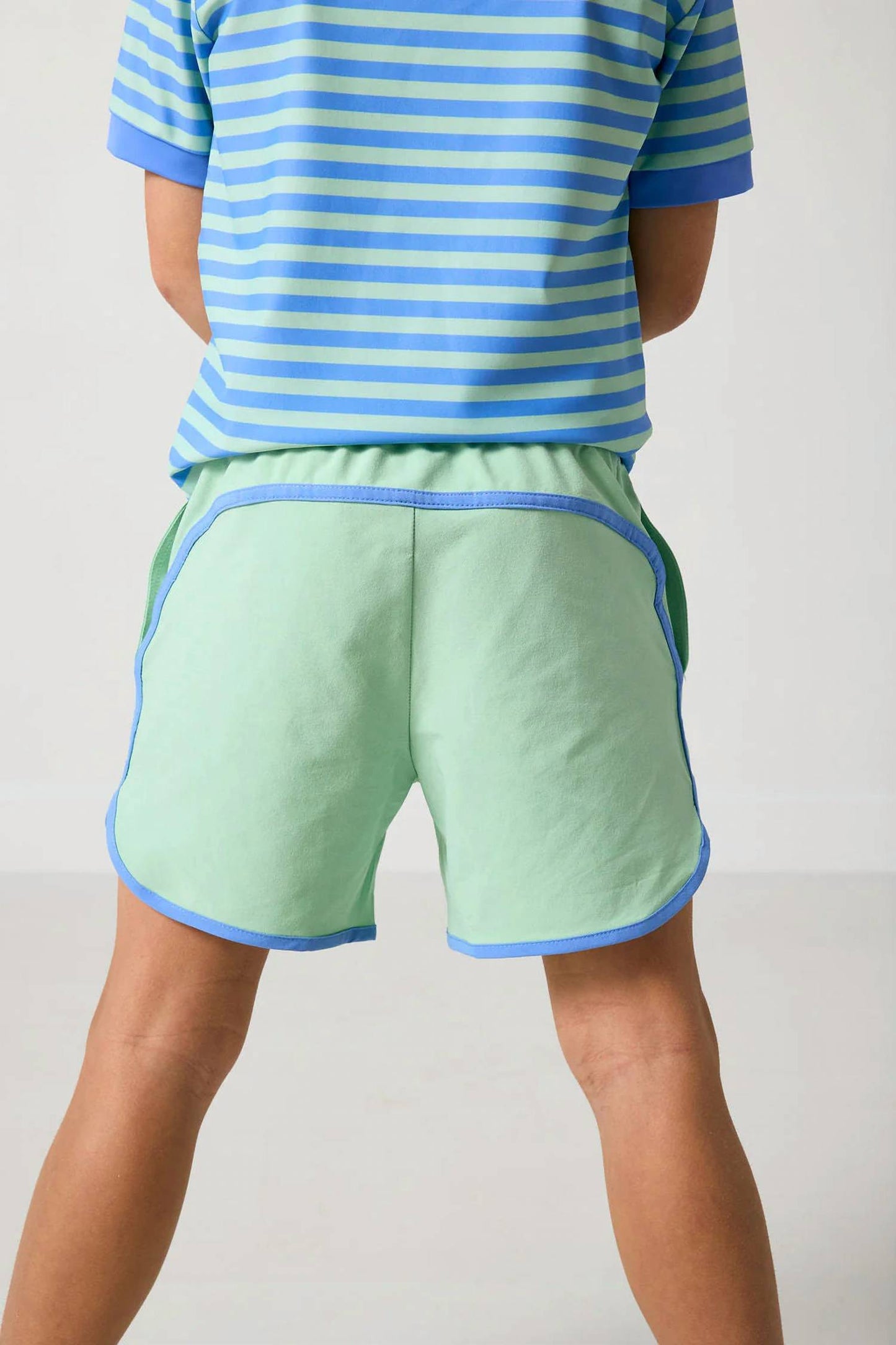 Kids' Retro Super Short With Piping