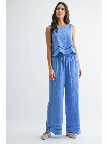 Embroidered Matching Set