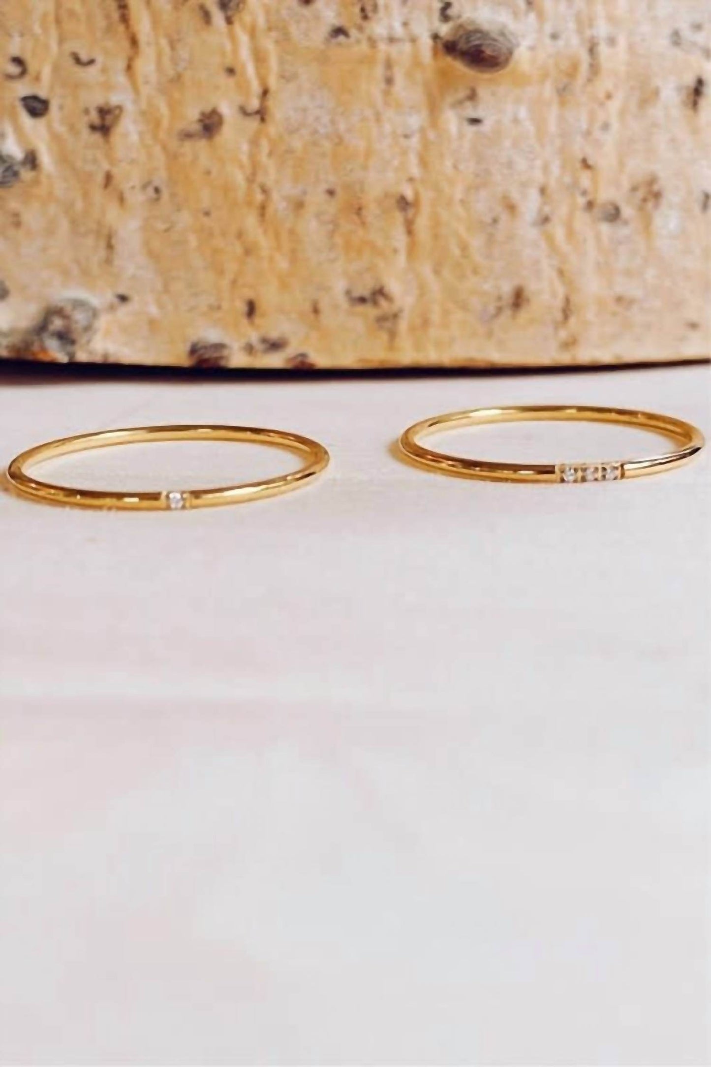 Cecelia Designs - Women's Gatsby One Diamond Ring - Rack Hunt -