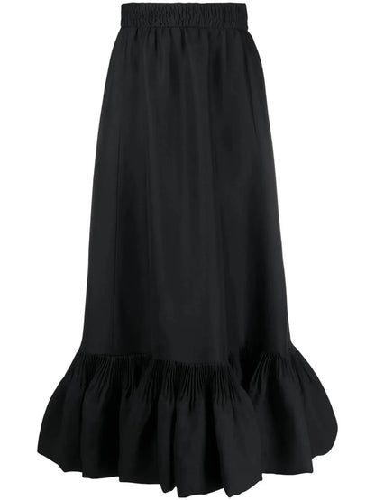 Valentino - Peplum Hem Skirt - additional view - Rack Hunt