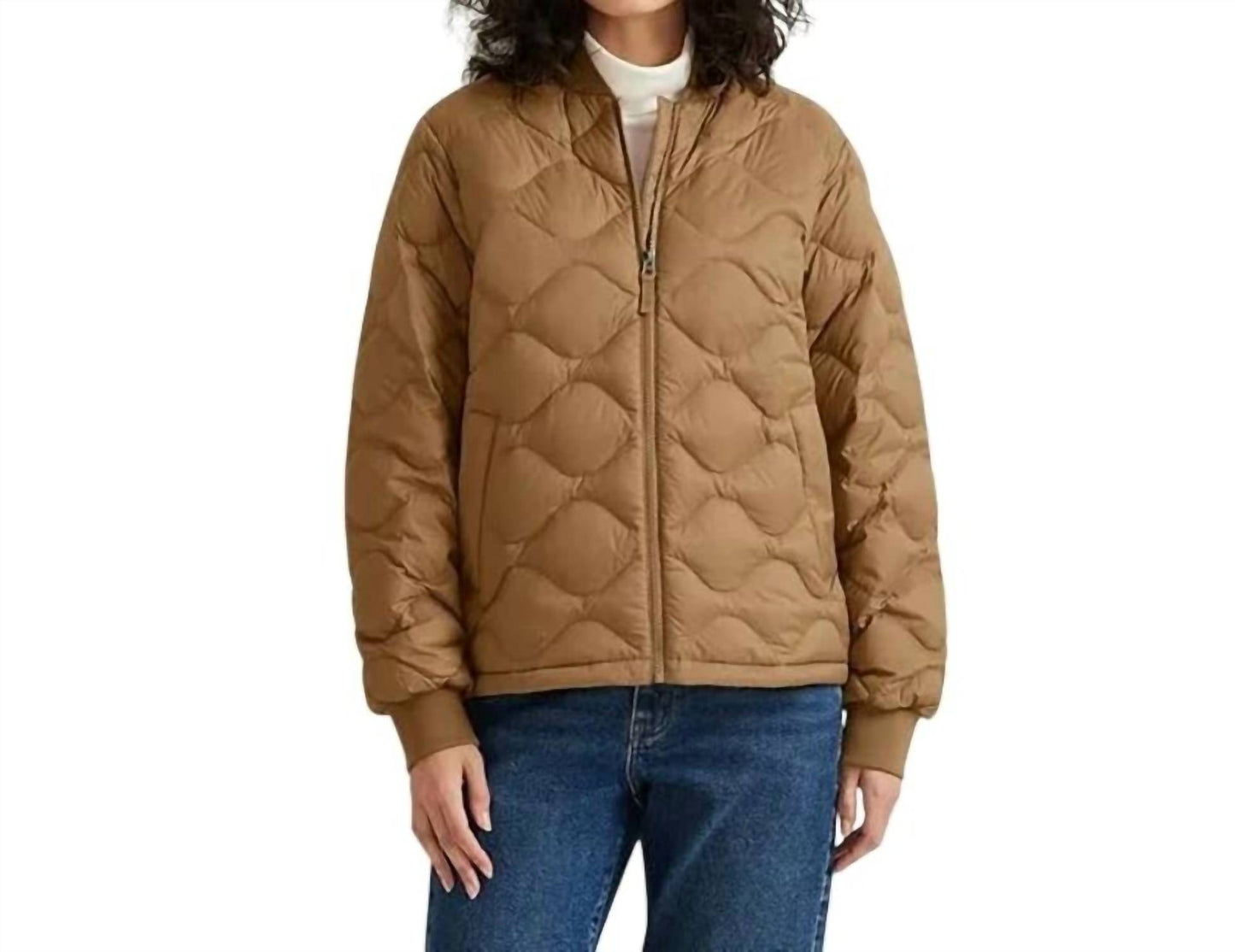 Down Puffer Bomber Jacket