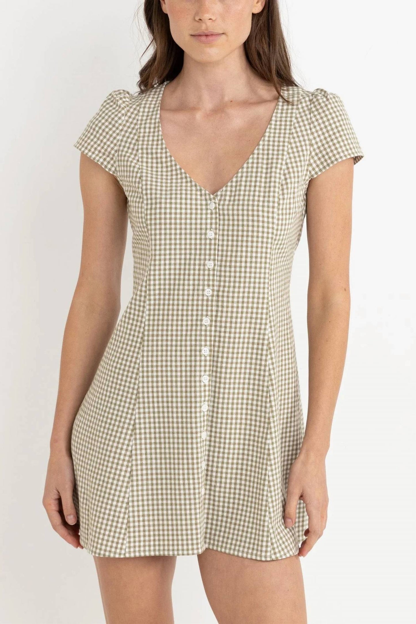 Lola Check Mini Dress