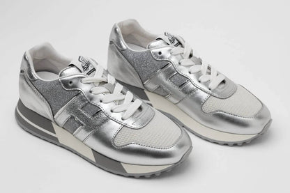 Women's H383 Leather Sneakers