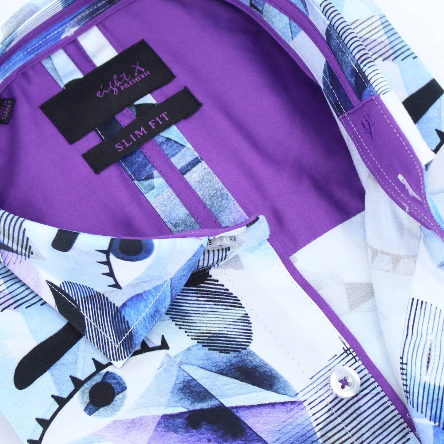 Abstract Eyes Button Down Shirt