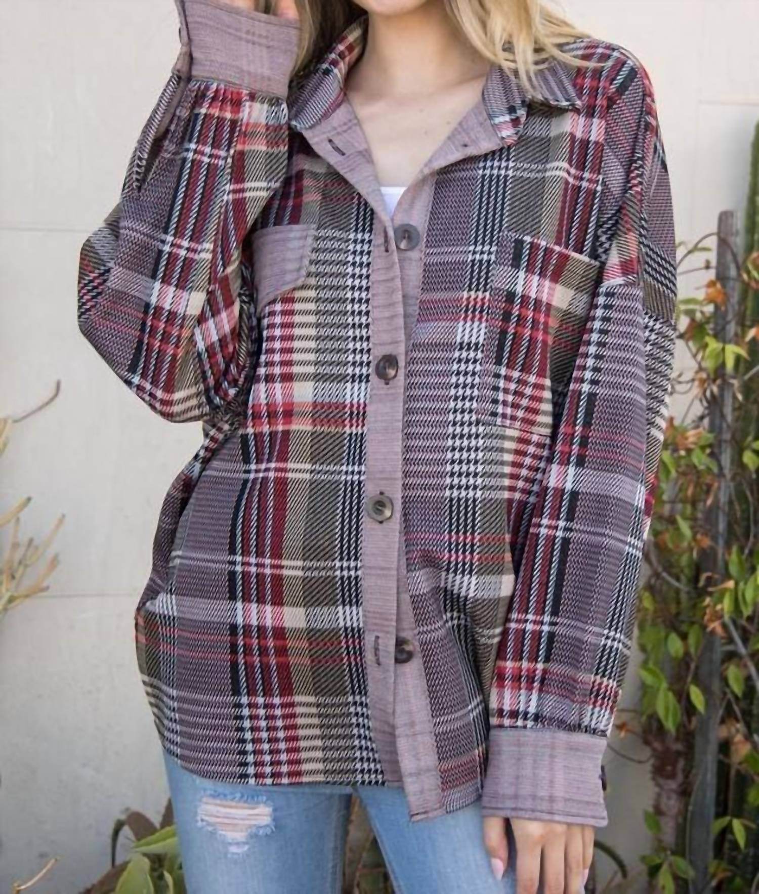 Ellis - Plaid Shacket - Rack Hunt -