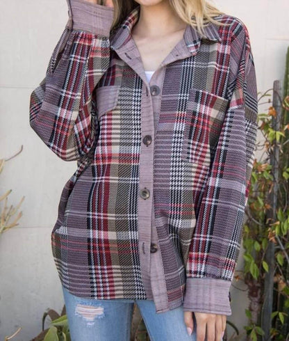 Ellis - Plaid Shacket - Rack Hunt
