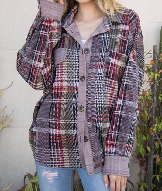 Ellis - Plaid Shacket - Rack Hunt -