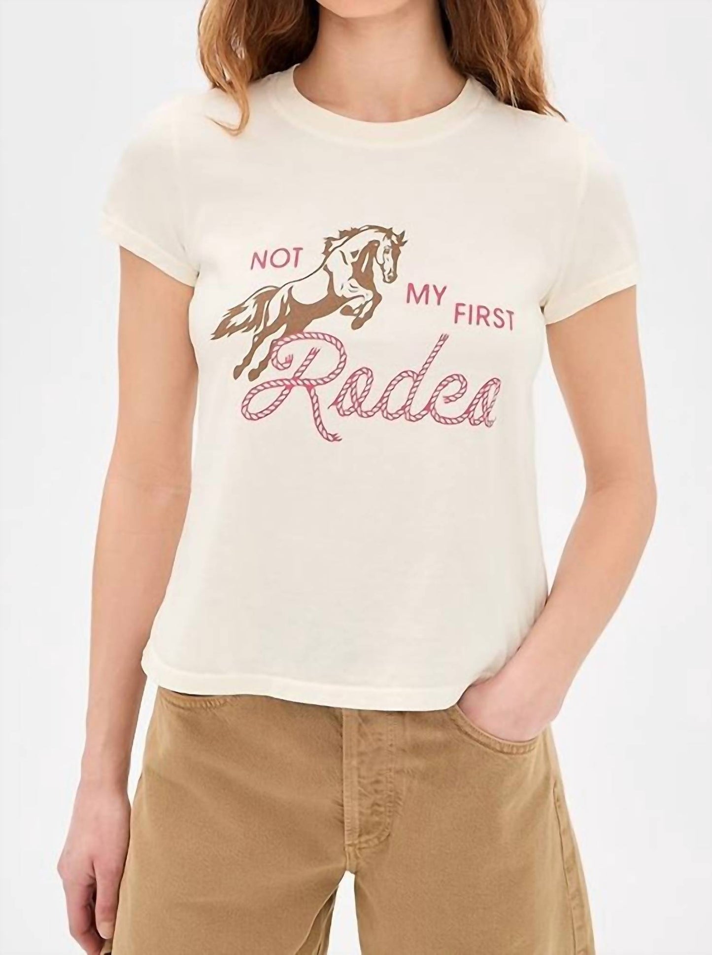 Not My First Rodeo Crewneck Tee