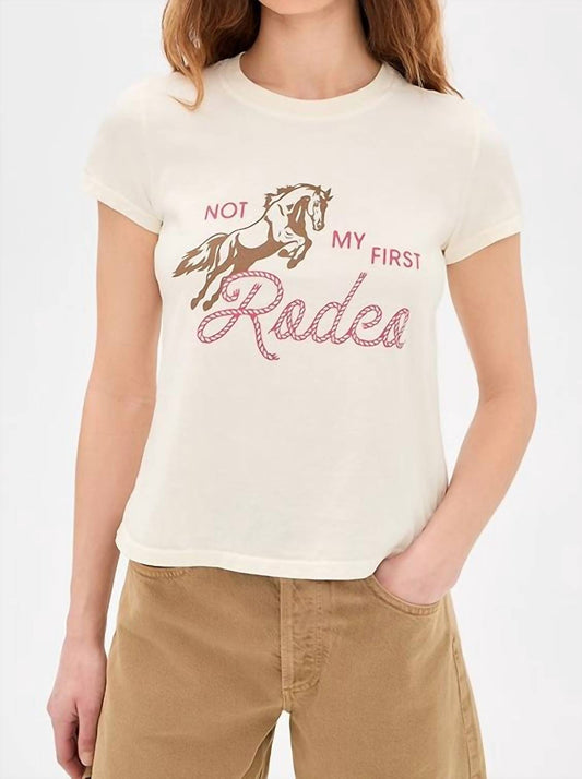 Not My First Rodeo Crewneck Tee