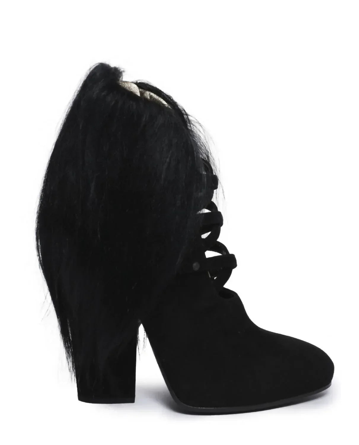 Bottega Veneta - Women's Fur Heels - Rack Hunt