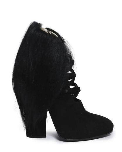 Bottega Veneta - Women's Fur Heels - Rack Hunt