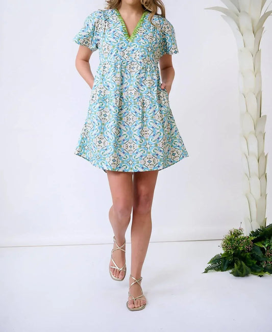 BROOKS AVENUE - Harper Deep V Mini Dress - Rack Hunt