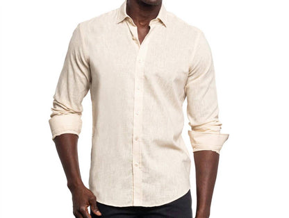 Looks Like Linen Button Down Shirt