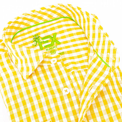 Men's Harvard Yard Frog Linen Shirt