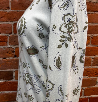 Women's V-neck 3/4-sleeve Tunic