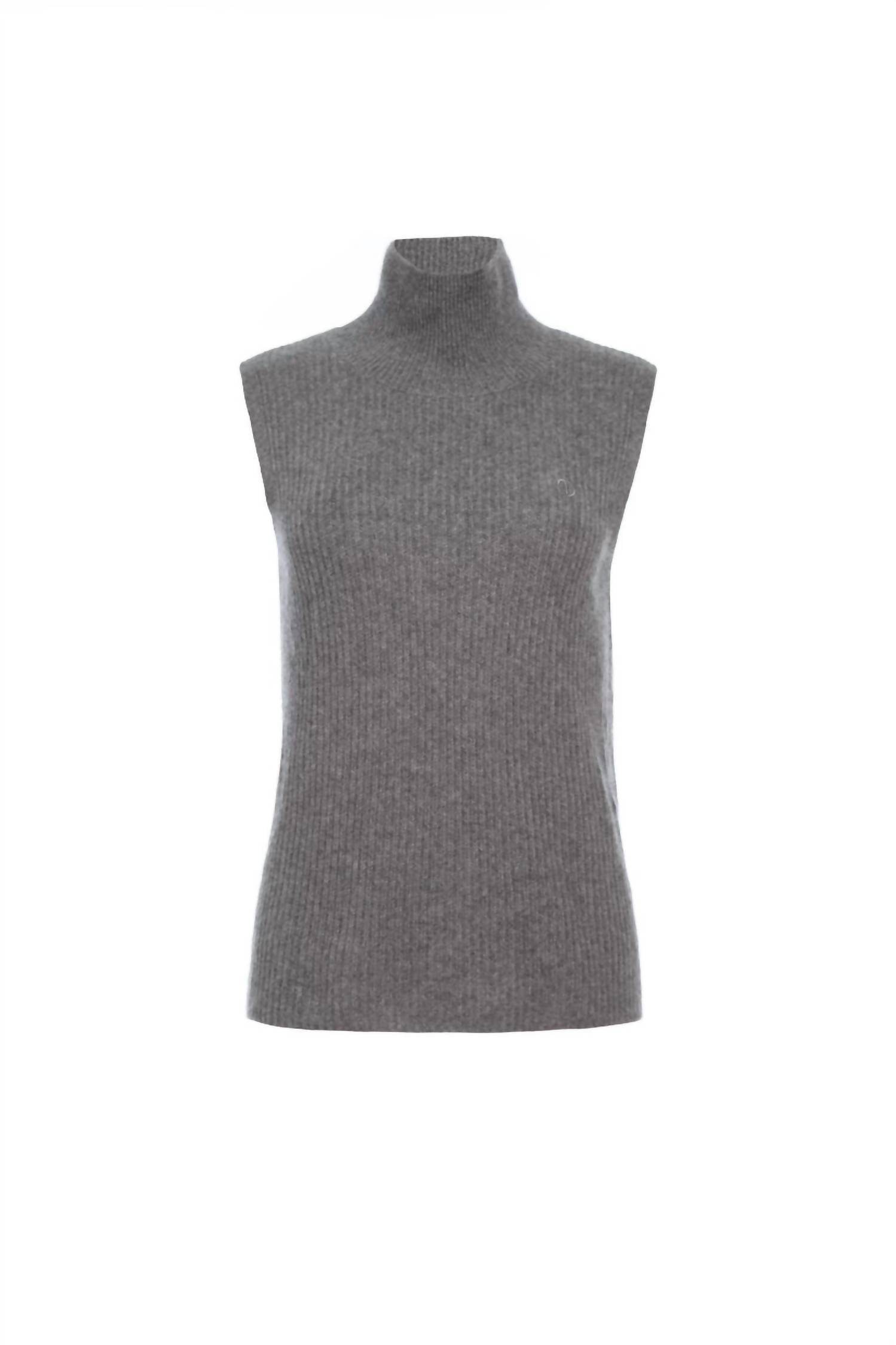 IN/ONE - Nola Cashmere Sleeveless Turtleneck - Rack Hunt -